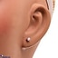 Shop in Sri Lanka for Vogue 22k gold ear stud set with 2 (c/Z) rounds