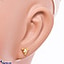 Shop in Sri Lanka for Vogue 22K Ear Stud Set With 2 Cz Rounds