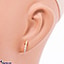 Shop in Sri Lanka for Vogue 22k gold ear stud set with 20 (c/Z) rounds