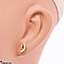 Shop in Sri Lanka for Vogue 22k gold ear stud set with 14 (c/Z) rounds