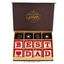 Shop in Sri Lanka for ' Best Dad ' 12 Piece Chocolate Box(java)