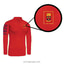 Shop in Sri Lanka for Trinity College Long Sleeve Polo Shirt- Red Small