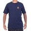 Shop in Sri Lanka for Royal College Plain T-Shirt With Crest (Blue) Small