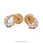 Shop in Sri Lanka for Vogue 22k gold ear stud set with 10 (c/Z) rounds