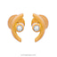 Shop in Sri Lanka for Vogue 22k gold ear stud with 2 (c/Z) rounds
