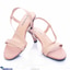 Shop in Sri Lanka for Women's Ankle Half Wrapped Open Toe High Heel- Girls Footwear- Heeled Sandals - Women Work- Wear - Beige - Size 36