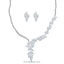 Shop in Sri Lanka for Stone N String Cubic Zirconia Necklace With Cubic Zirconia Earrings