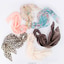 Shop in Sri Lanka for 6 Pcs Printed Hair Scarf With Ribbon Bow For Woman Girls, Bow Scrunchies For Hair, Hair Scrunchies With Bow,scrunchie Long Hair Bands Ties Ponytail Ho
