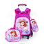 Shop in Sri Lanka for Princess Sofia 3 In 1 Trolley Bag, 2 Way School Bag, Sofia Back Pack With Lunch Bag And Pencil Case