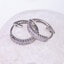 Shop in Sri Lanka for Alankara platinum diamond hoop earring 0.15 karat vvs1/G (ale 15772 )
