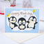 Shop in Sri Lanka for Three Little Penguins 'happy Birthday Handmade Greeting Card