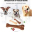 Shop in Sri Lanka for Hard Plastic Product Pet Puppy Dog Bone Chew Dental Toy For Aggressive Chewers - Medium