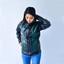 Shop in Sri Lanka for Unisex Riding Leather Jacket Black and Green - Slim fit - Small
