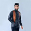 Shop in Sri Lanka for Unisex Riding Leather Jacket Black And Brown - Slim Fit - Small