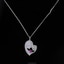 Shop in Sri Lanka for Sterling Silver Handmade Mother And Daughter Pendant With Natural Pink Topaz With Chain In 925