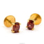 Shop in Sri Lanka for Raja Jewellers 22K Gold Ear Stud Set With 0.62ct Rounds E2- A- 1873