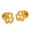 Shop in Sri Lanka for Raja Jewellers 22K Gold Ear Stud Set With 0.28ct Rounds C- ZE000002