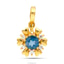 Shop in Sri Lanka for Raja Jewellers 22K Gold Pendant Set With 0.555ct Rounds P14- B- 1243
