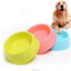 Shop in Sri Lanka for Cute Multi- Purpose Candy Colour Anti- Drop Plastic Material Pet Puppy Dog Cat Food Water Bowl - 1 Piece - Small