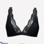 Shop in Sri Lanka for TOFO Women's Black Lace Bralette With Scallop Detailing- 06
