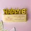 Shop in Sri Lanka for Happy Birthday Letter Candles - Gold