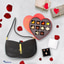 Shop in Sri Lanka for Falling In Love Handbag With Chocolate And Stone N String Jewelry Combo Offer