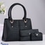 Shop in Sri Lanka for Ultimate Femme Trio Hand Bag 3PCS - Black
