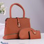 Shop in Sri Lanka for Satchel Trio Handbag 3PCS - Brown