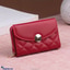 Shop in Sri Lanka for Slim Small Wallet With Zipper Coin Pocket - Red