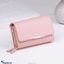 Shop in Sri Lanka for Double Layer Crossbody Bag For Women - Salmon Pink