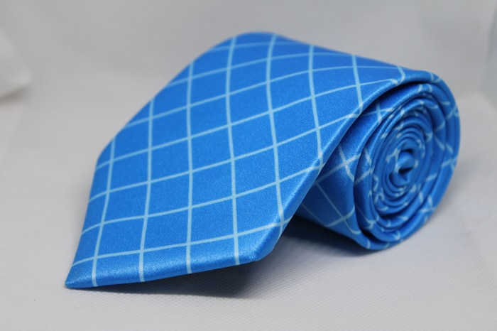Diamond Patterned Tie In Sky Blue Online at Kapruka | Product# EF_PC_CLOT00029