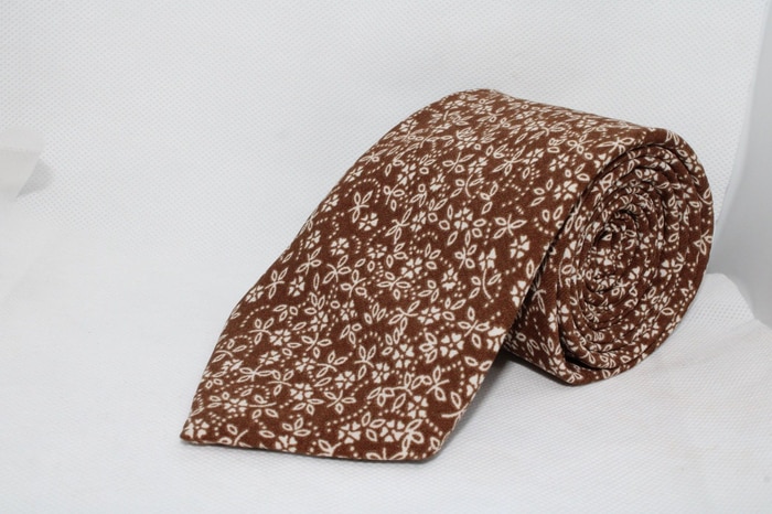 Brown Floral Tie Online at Kapruka | Product# EF_PC_CLOT00035