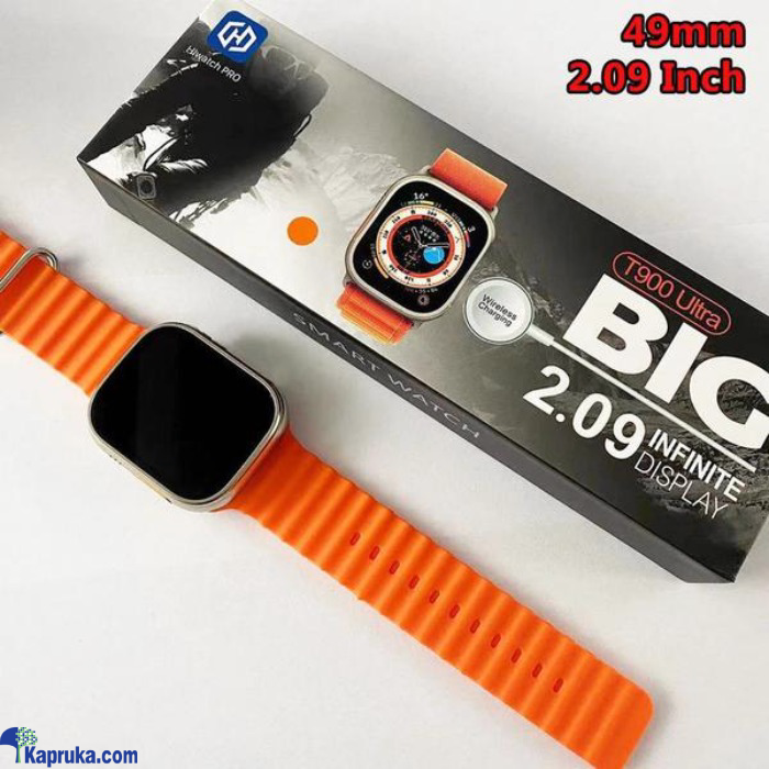 Smart Watch T900 Ultra 49mm Big 2.09 Inch Reloj Inteligence Heart Rate BT Call T900 Ultra Smart Watc Online at Kapruka | Product# EF_PC_ELEC0V31POD00059