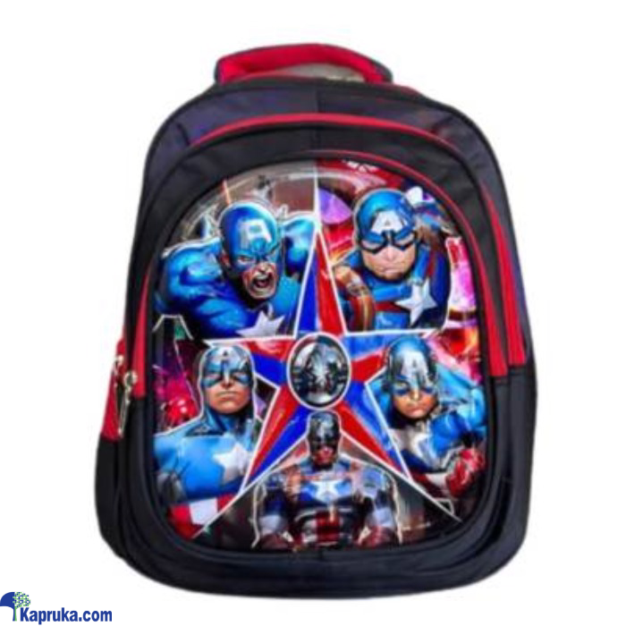 3D Cartoon Kids Backpack - Preschool School Bags Delight - Avengers - Large Online at Kapruka | Product# EF_PC_SCHO0V31POD00012