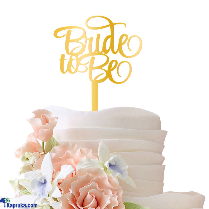 Tharangas Crafts Bride To Be Wedding Cake Toppe Online Price in Sri