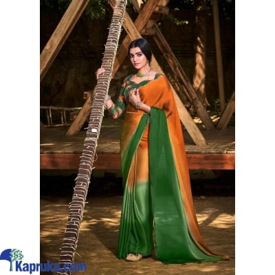 3D Velvet Chiffon Saree With Diamonds On Border Online at Kapruka | Product# EF_PC_CLOT0V154POD00067