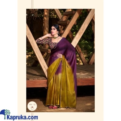 3D Velvet Chiffon Saree With Diamonds On Border And Printed Saree Online at Kapruka | Product# EF_PC_CLOT0V154POD00072