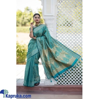 Light Blue Soft Kanchipuram Silk Saree Online at Kapruka | Product# EF_PC_CLOT0V154POD00114
