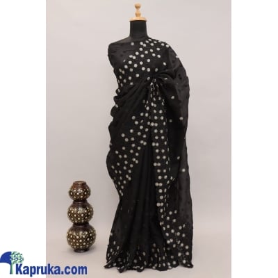 Soft Khadi Organza With Good Quality With Embroidery Work All Over Viscos Thread & Zari Work Border Online at Kapruka | Product# EF_PC_CLOT0V154POD00175
