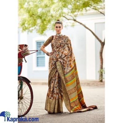 Pure Silk Fabric With Jacquard Weaving Border Sareee Online at Kapruka | Product# EF_PC_CLOT0V154POD00214