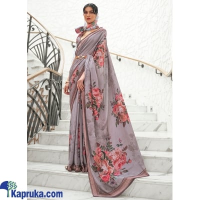 Kalamkari Pure Silk Crepe Digital Printed Sarees Online at Kapruka | Product# EF_PC_CLOT0V154POD00244