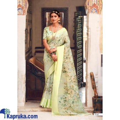 Silk With Weaving Zari With Print & Fancy Work Blouse Online at Kapruka | Product# EF_PC_CLOT0V154POD00253