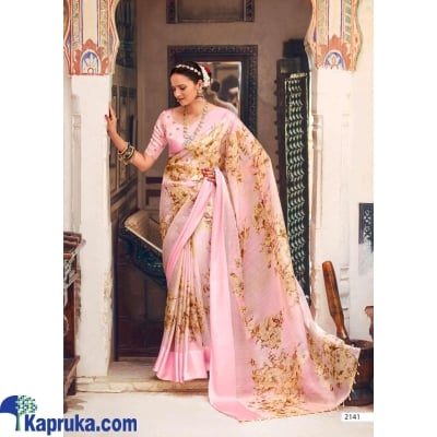 Silk With Weaving Zari With Print & Fancy Work Blouse Online at Kapruka | Product# EF_PC_CLOT0V154POD00254