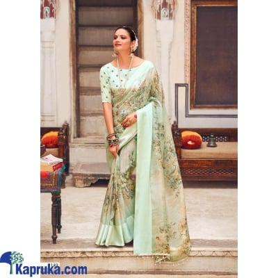 Silk With Weaving Zari With Print & Fancy Work Blouse Online at Kapruka | Product# EF_PC_CLOT0V154POD00255