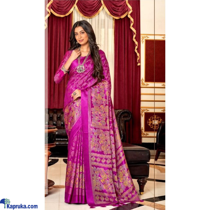 Banarasi Brasso Silk Saree Online at Kapruka | Product# EF_PC_CLOT0V154POD00271