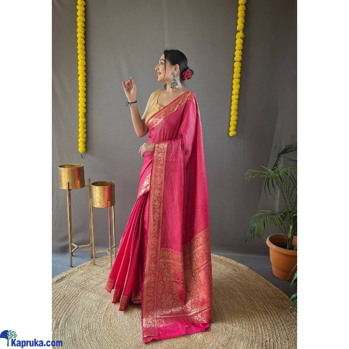 Soft Copper Weaving Saree With All Over Beautiful Weaving Online at Kapruka | Product# EF_PC_CLOT0V154POD00491