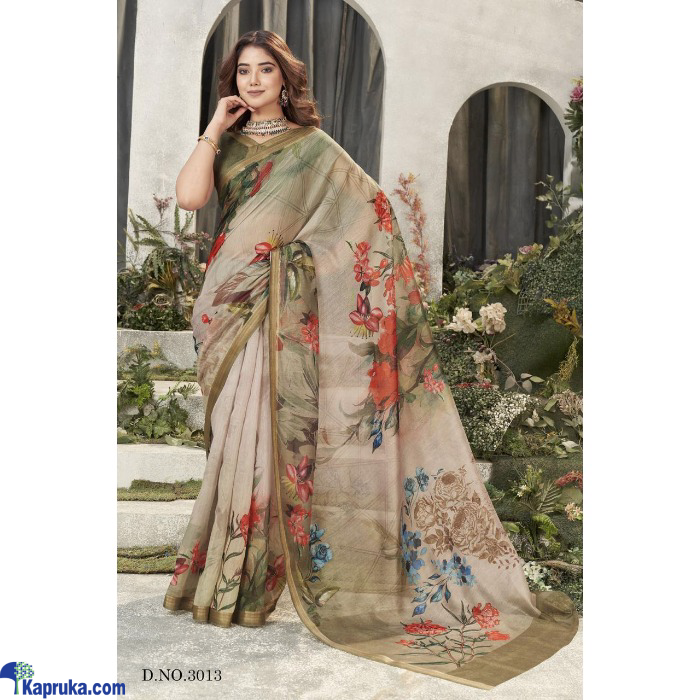 Soft Chandri Linen Saree Online at Kapruka | Product# EF_PC_CLOT0V154POD00528