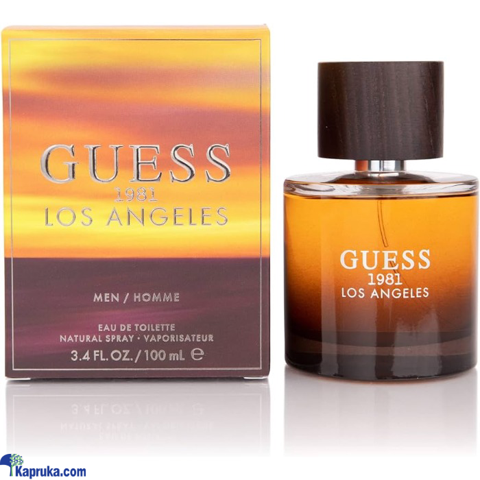 GUESS LOS ANGELES 1981 FOR MEN EDT 100ML Online at Kapruka | Product# EF_PC_PERF0V155P00178