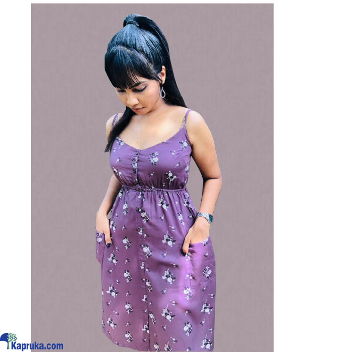 Strap Pocket Detail Midi Dress Online at Kapruka | Product# EF_PC_CLOT0V170POD00041