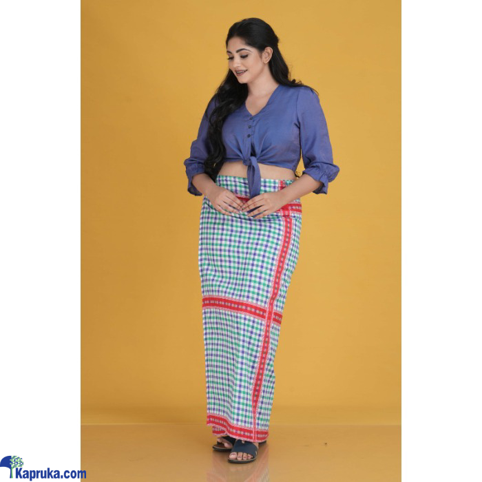 Cotton Silk Check Lungi Online at Kapruka | Product# EF_PC_CLOT0V46POD00212